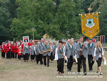 Fahnenweihe 2006