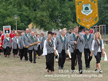 Fahnenweihe - 10 Jahre Verein