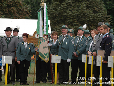 Fahnenweihe - 10 Jahre Verein