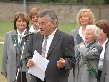 Fahnenweihe - 10 Jahre Verein