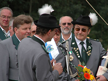 Fahnenweihe - 10 Jahre Verein