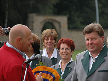 Fahnenweihe - 10 Jahre Verein