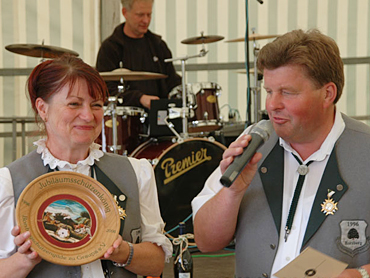 Fahnenweihe - 10 Jahre Verein