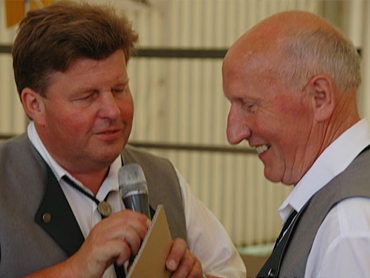 Fahnenweihe - 10 Jahre Verein